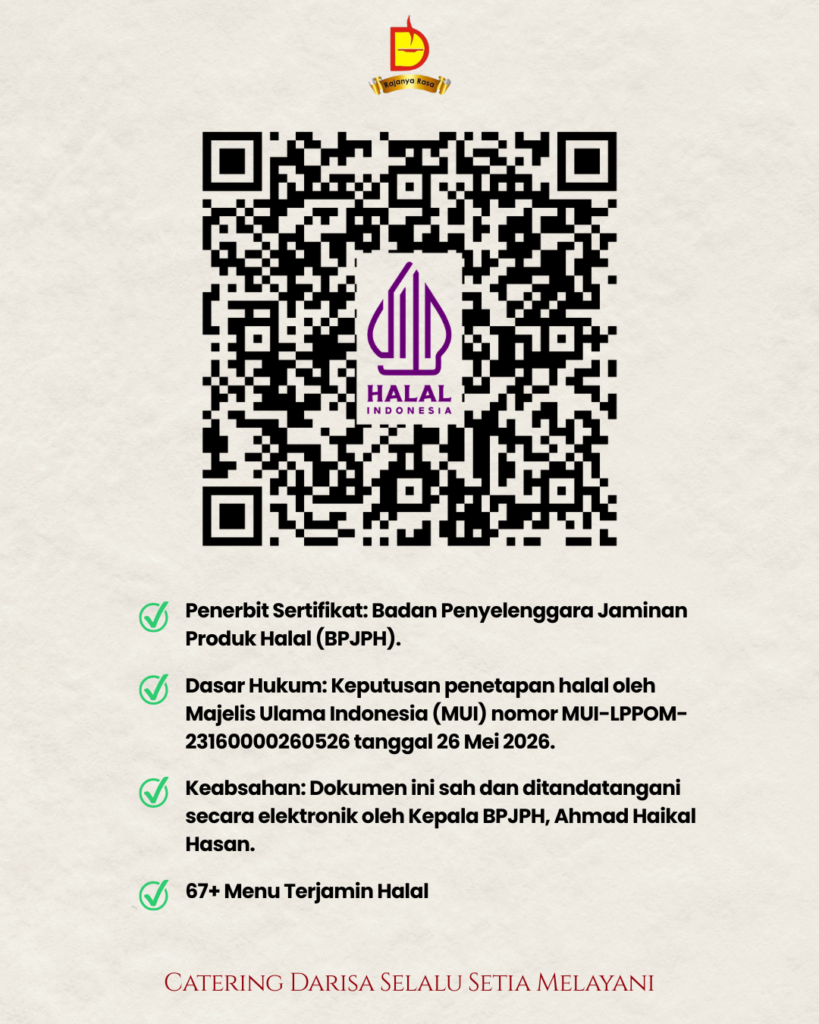 Sertifikasi Halal Darisa
